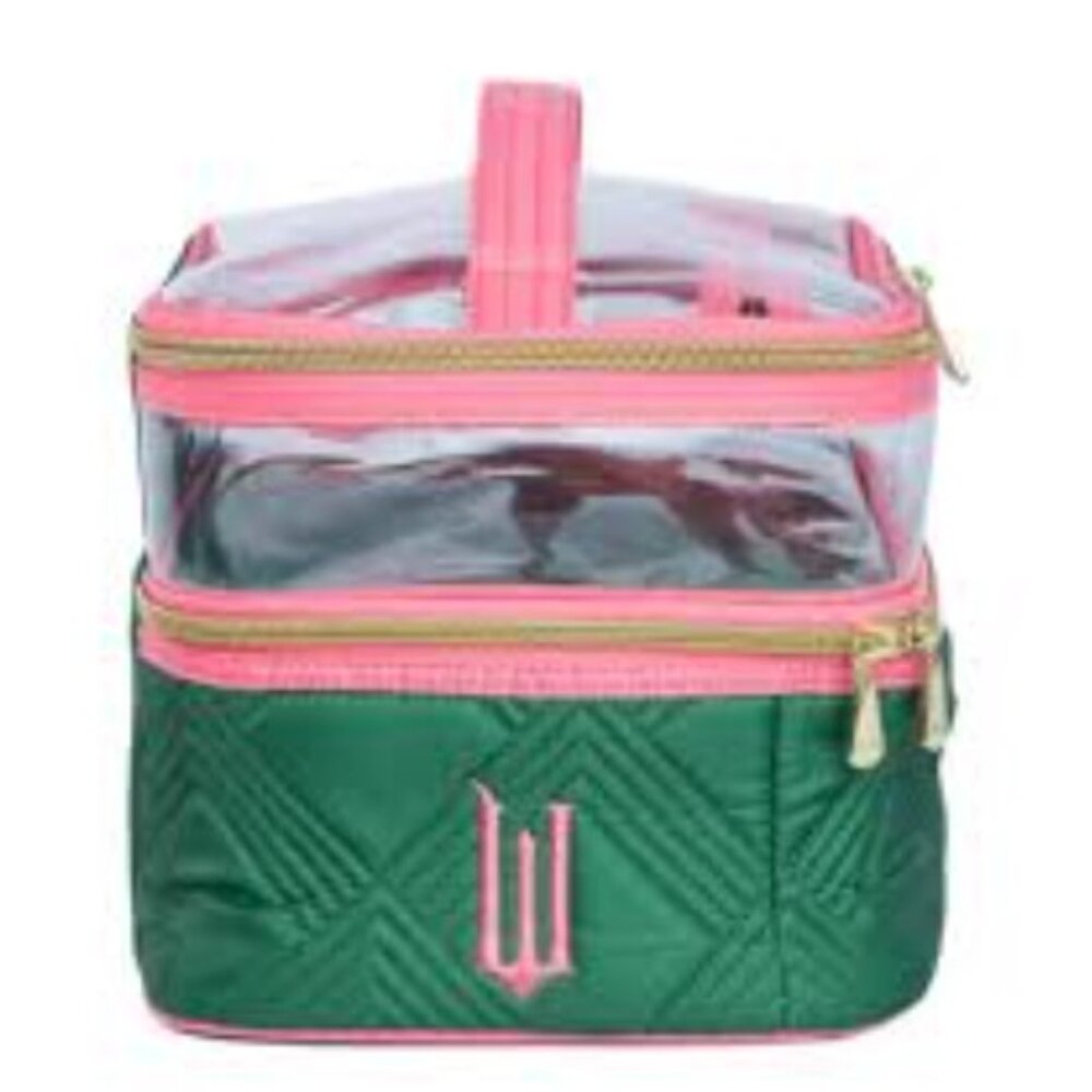 Wicked x Lug Whoosh Clearview Cosmetic Case Green/Pink - Picture 4 of 11